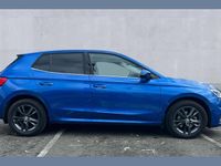 Used Skoda Fabia SE L 116 HP (85 kW) 2024 Race blue metallic Hatchback