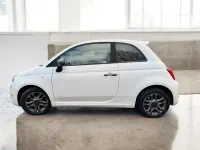 Used Fiat 500 Lounge 69 HP (50 kW) 2017 White Hatchback