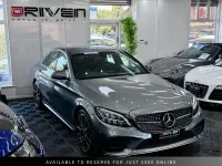 Used Mercedes C220 AMG line 194 HP (142 kW) 2018 Grey Sedan