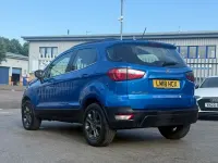 Used Ford Ecosport Zetec 125 HP (91 kW) 2018 Blue SUV