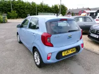 Used Kia Picanto 2017 Blue Hatchback