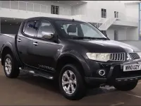 Used Mitsubishi L200 Warrior 176 HP (129 kW) 2010 Black Pickup