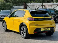 Used Peugeot 208 GT 99 HP (72 kW) 2022 Yellow Hatchback