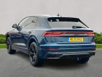 Used Audi Q8 S-Line 286 HP (210 kW) 2019 Blue SUV