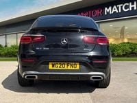 Begagnad Mercedes GLC300 AMG line 2020 Svart Sportkupé