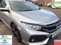 Used Honda Civic SR 126 HP (92 kW) 2018 Silver Hatchback