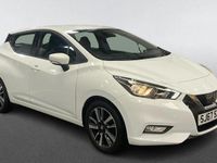 Used Nissan Micra Acenta 71 HP (52 kW) 2017 White Hatchback