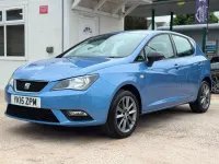 Used Seat Ibiza I-Tech 105 HP (77 kW) 2015 Blue Hatchback