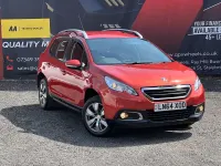 Used Peugeot 2008 Active 120 HP (88 kW) 2014 Red SUV