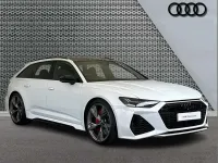 Begagnad Audi RS6 Comfort 591 HK (434 kW) 2020 Vit Kombi
