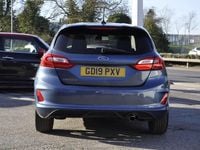 Used Ford Fiesta ST-Line 100 HP (73 kW) 2019 Blue Hatchback