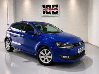 Usado VW Polo Match 60 CV (44 kW) 2012 Azul Utilitario