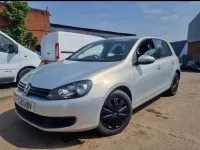 Used VW Golf VI S 120 HP (88 kW) 2010 Silver Hatchback