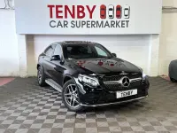 Used Mercedes GLC220 AMG line 170 HP (125 kW) 2017 Black SUV