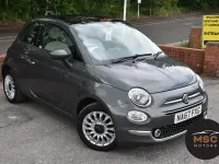Used Fiat 500 Lounge 69 HP (50 kW) 2017 Grey Hatchback