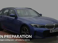 Used BMW 330e M Sport 292 HP (214 kW) 2023 Blue Estate