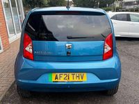 Used Seat Mii Electric 61 kW (83 HP) 2021 Blue Hatchback