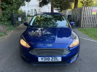 Używany Ford Focus Zetec 125 KM (91 kW) 2018 Niebieski Hatchback