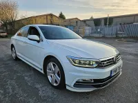 Used VW Passat R-line 150 HP (110 kW) 2015 White Sedan
