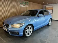 Used BMW 118 Sport Line 2017 Blue Hatchback
