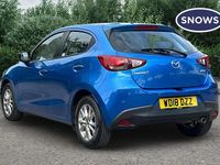 Used Mazda 2 90 HP (66 kW) 2018 Blue Hatchback