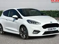 Used Ford Fiesta ST-Line X 140 HP (102 kW) 2018 White Hatchback