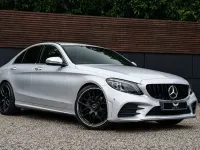 Used Mercedes C220 AMG Line Premium 2020 Silver Sedan