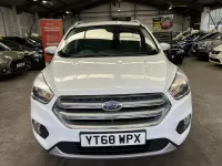 Used Ford Kuga Zetec 120 HP (88 kW) 2018 White SUV