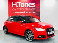 Used Audi A1 Sportback Black Edition 150 HP (110 kW) 2018 Red Hatchback