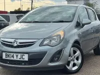 Used Vauxhall Corsa 101 HP (74 kW) 2014 Silver Hatchback