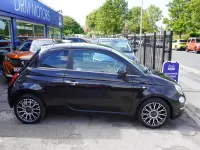 Used Fiat 500 2023 Black Hatchback