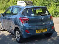 Used Hyundai i10 SE 87 HP (63 kW) 2015 Blue Hatchback