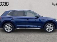 Begagnad Audi Q5 S-Line 200 HK (147 kW) 2022 Blå SUV
