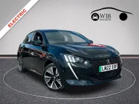 Used Peugeot e-208 Premium 100 kW (136 HP) 2022 Black Hatchback