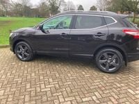 Used Nissan Qashqai N-TEC 110 HP (80 kW) 2015 Black SUV