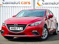 Begagnad Mazda 3 150 HK (110 kW) 2015 Röd Halvkombi