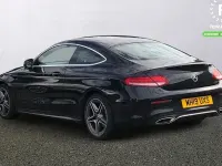 Used Mercedes C200 AMG line 184 HP (135 kW) 2019 Black Coupe