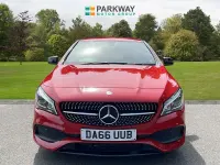 Used Mercedes CLA220 AMG line 177 HP (130 kW) 2016 Red Sedan