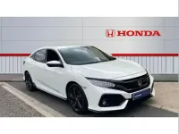 Used Honda Civic Sport 182 HP (133 kW) 2019 White orchid  pearl Hatchback