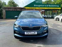 Used Skoda Scala SE L 110 HP (80 kW) 2022 Blue Hatchback