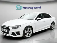Used Audi A4 S-Line 150 HP (110 kW) 2023 White Sedan