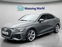 Used Audi A3 S-Line 109 HP (80 kW) 2021 Grey Sedan