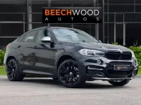 Used BMW X6 Impressive 381 HP (280 kW) 2018 Black SUV