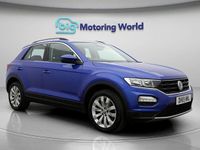 Used VW T-Roc SE 150 HP (110 kW) 2019 Blue SUV
