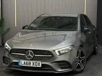 Used Mercedes A200 AMG line 163 HP (119 kW) 2023 Grey Hatchback
