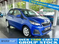 Używany Peugeot 108 Active 72 KM (52 kW) 2019 Niebieski Hatchback