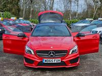 Used Mercedes CLA200 Shooting Brake AMG 136 HP (100 kW) 2015 Red Estate