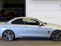 Used BMW 420 M Sport 187 HP (137 kW) 2018 Silver Cabriolet