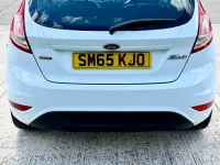 Used Ford Fiesta Zetec 2015 White Hatchback