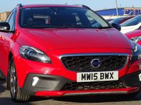 Used Volvo V40 2015 Red Hatchback